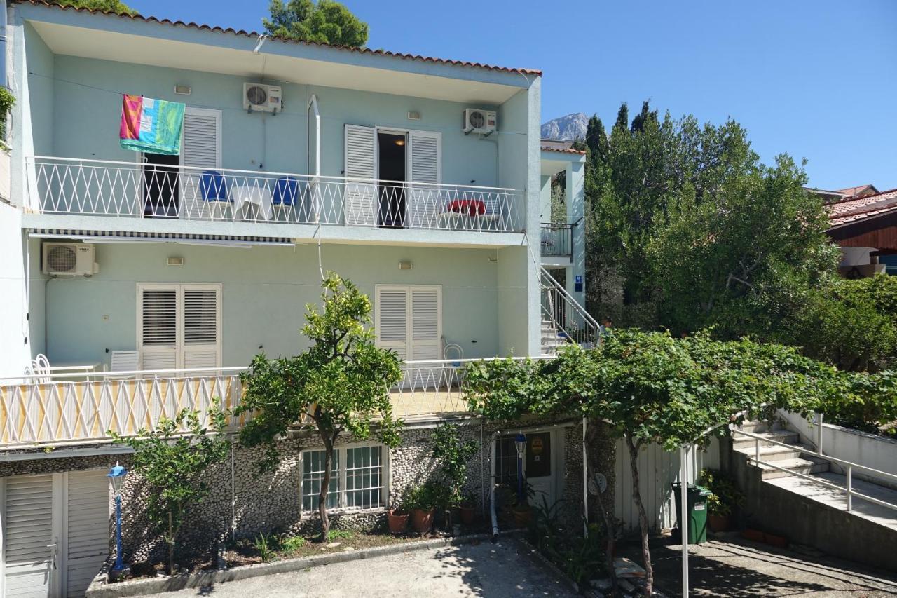 Appartamento Roza Baška Voda Esterno foto